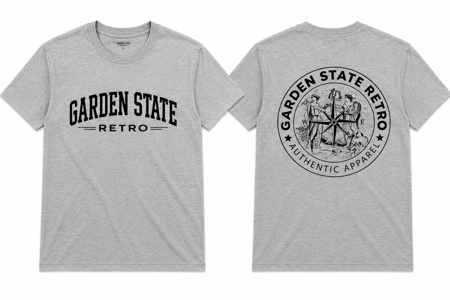 Varsity Grey Tee
