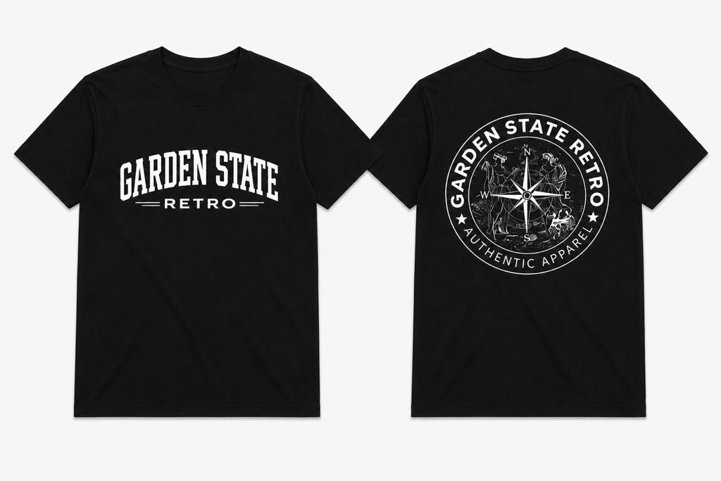 Black Varsity Tee