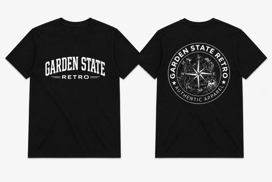 Black Varsity Tee