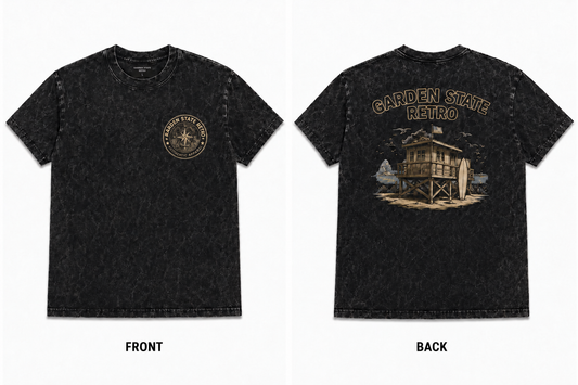 Shore Tee (Black Washed)